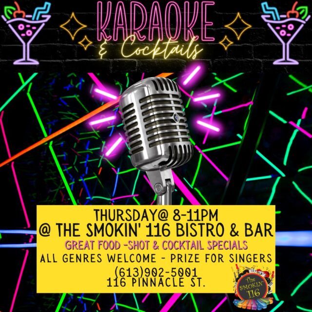 Smokin' Karaoke & Cocktails & The Smokin' 116 Bistro & Bar
