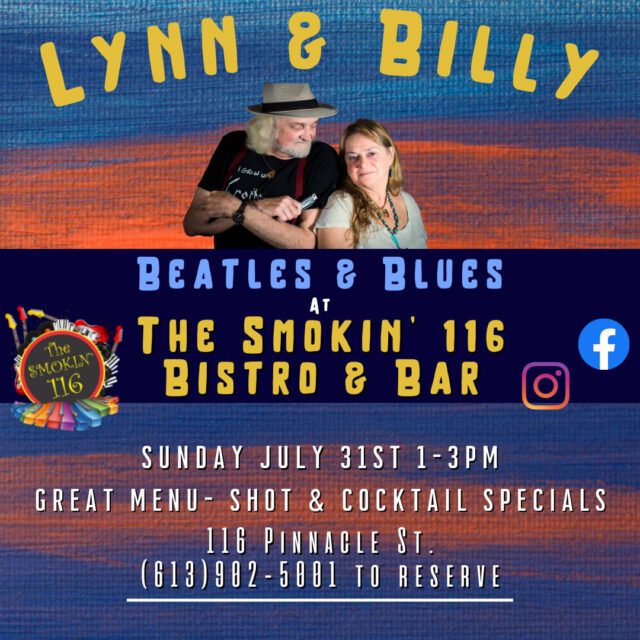 Lynn & Billy - Beatles & Blues @ The Smokin' 116 Bistro & Bar