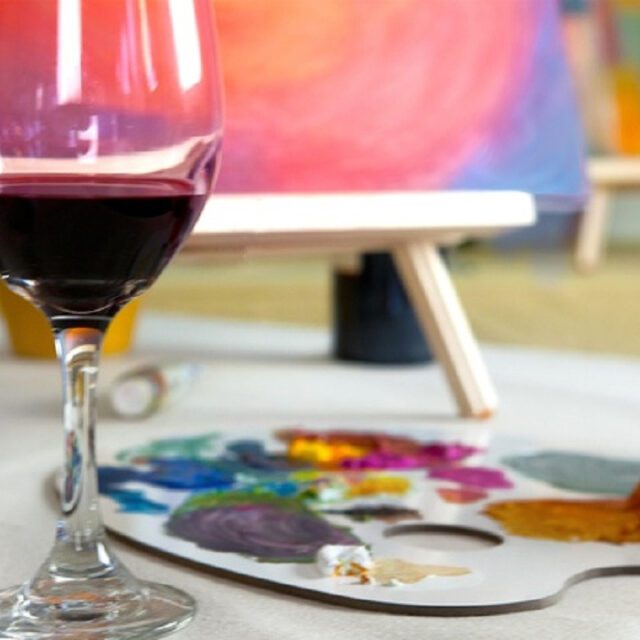 Paint, Pinot and Patio Fundraiser