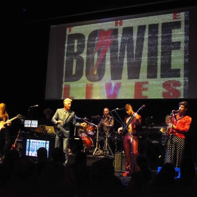 The Bowie Lives: A Bowie Spectacular performs The Regent Theatre in Picton.