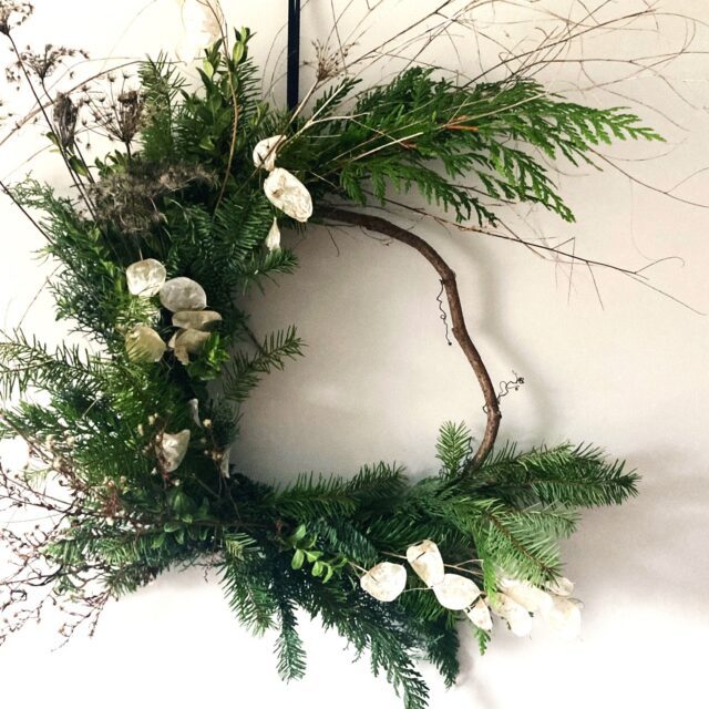 Wreath-Making at the County Arts Lab