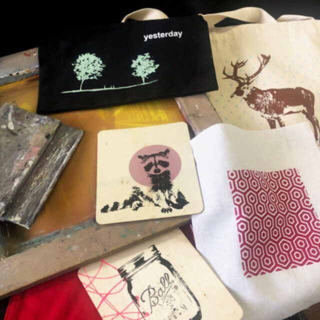 Silk Screen Printing with Yasmine Louis
