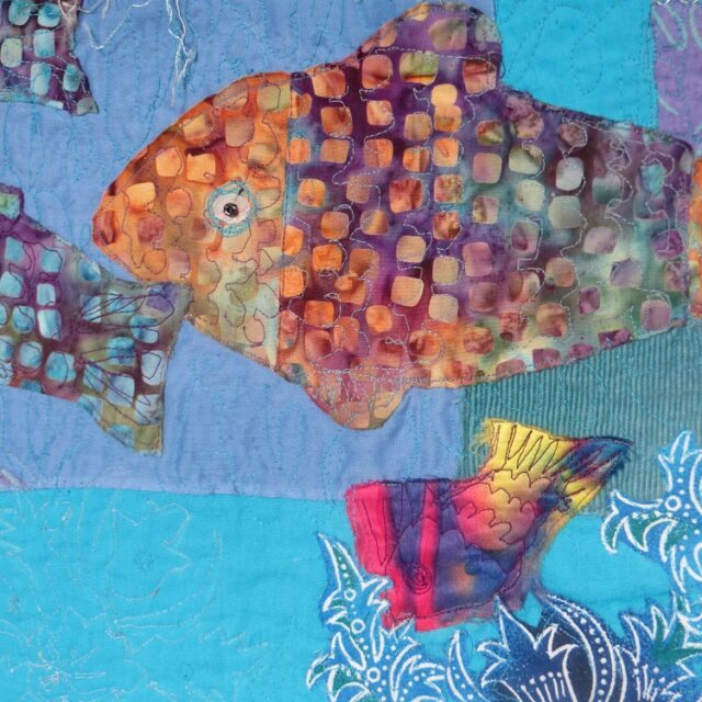 Creative Fabric Collage with Hedy Campbell