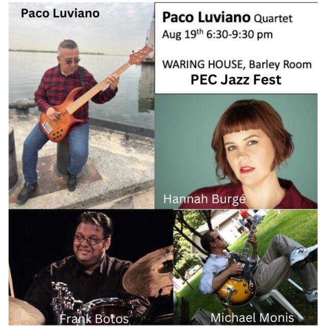 Paco Luviano Quartet at PEC Jazz festival