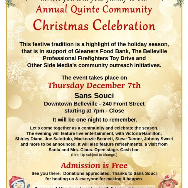Other Side Media's Quinte Community Christmas Celebration 23