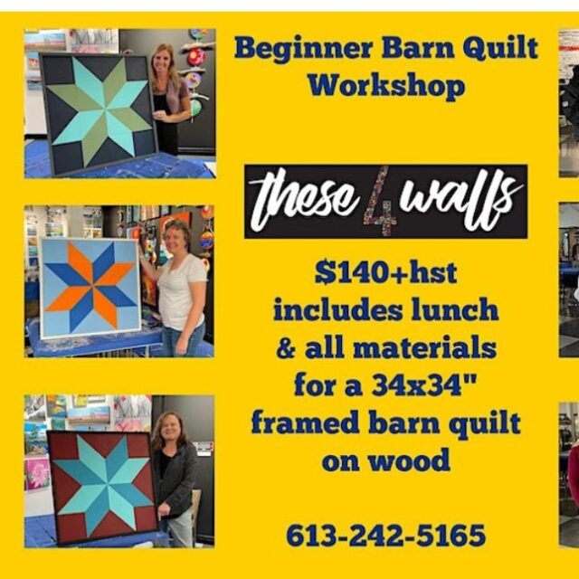 Beginner Barn Quilt Workshop