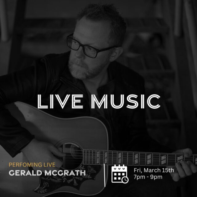 Live Music: Gerald McGrath