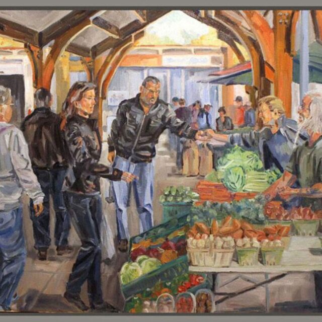 Painting @ Belleville Farmers Market