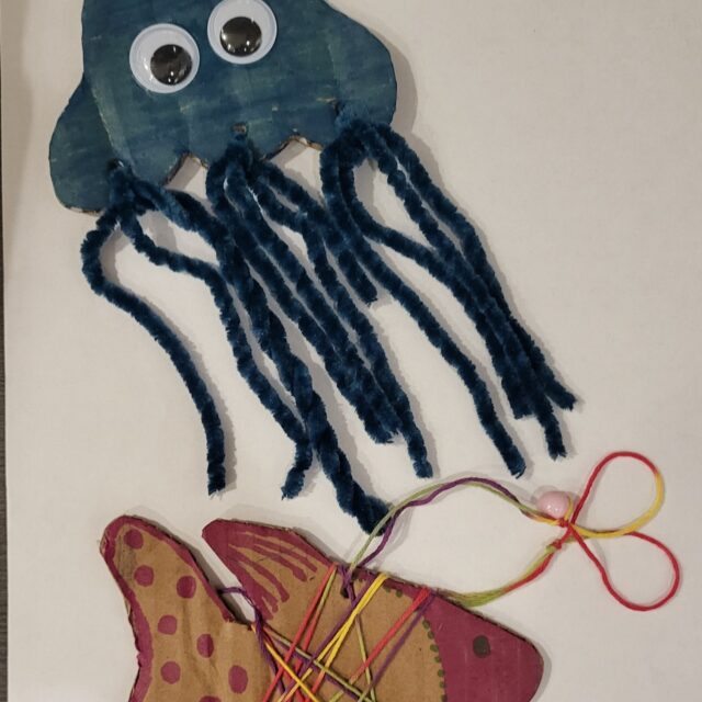 Drop-In Ocean Yarn Creatures