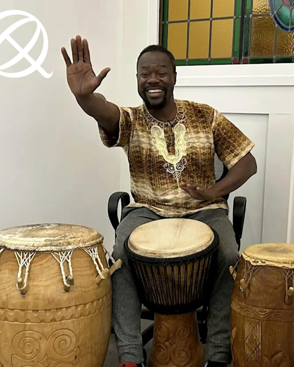 Weekly African drumming classes