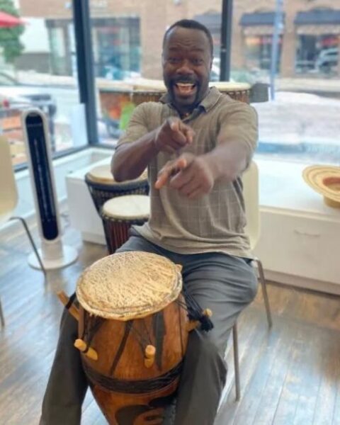 Weekly African drumming classes