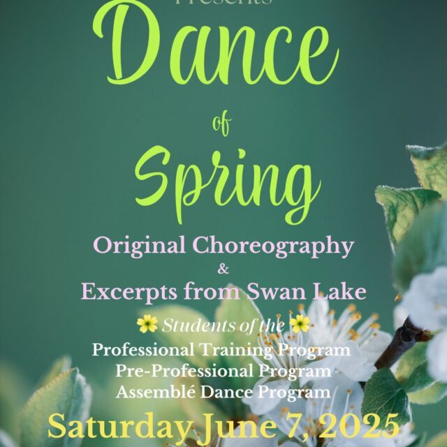 Quinte Ballet School of Canada's Annual Spring Showcase