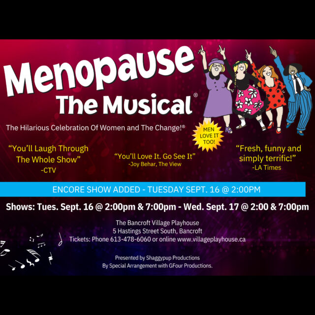 MENOPAUSE THE MUSICAL @ The BVP