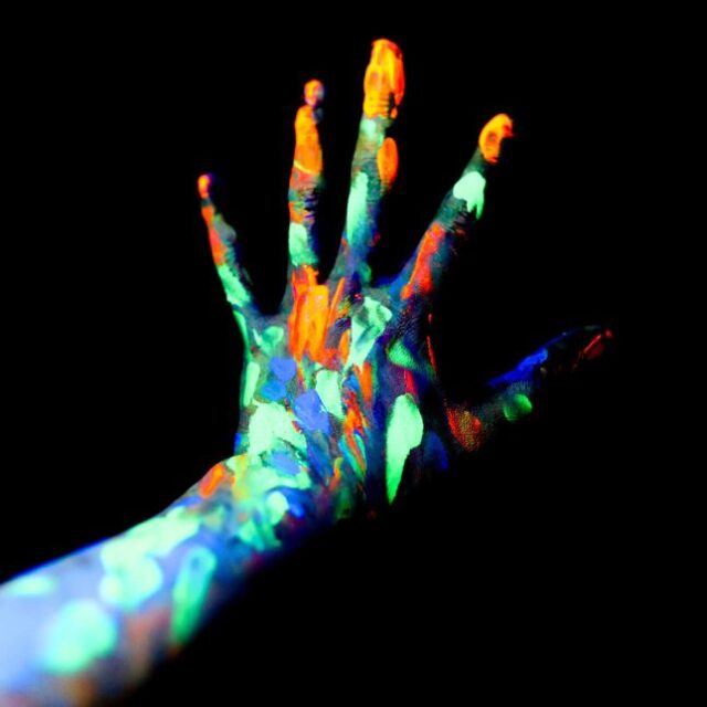 Glow-in-the-Dark Paint Night for Teens