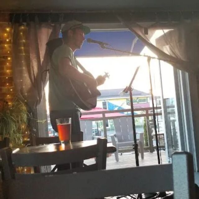 Victor Cooper at the Upfront Cafe