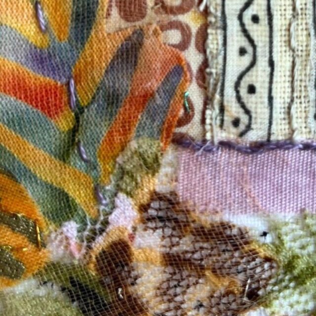 Dreamscapes in Fabric Collage with Hedy Campbell