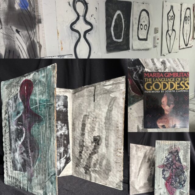 the DARK MOTHER Artcard workshop