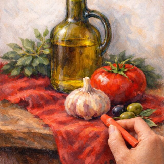 Pastel Still Life: Texture, Proportion, Light, and Space with Zeena Sileem