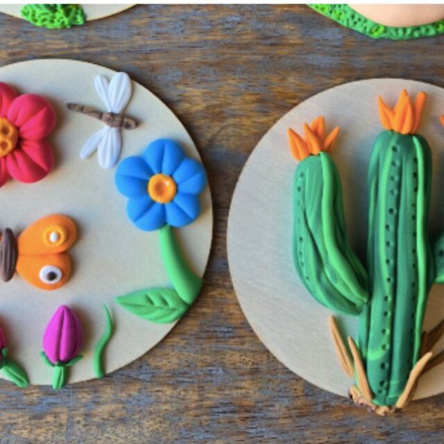 Make Your Own Clay Magnet