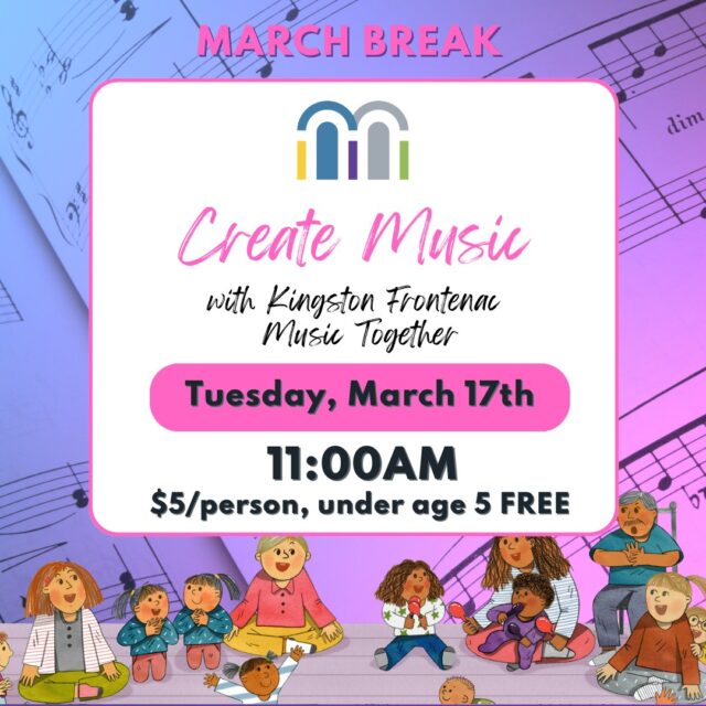 Create Music: Sing and Dance with Kingston Frontenac Music Together