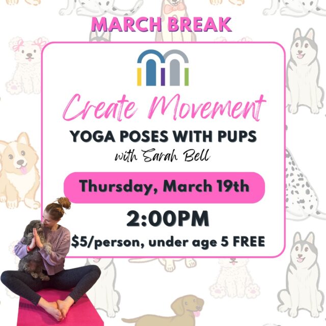 Create Movement: Yoga Poses with Pups