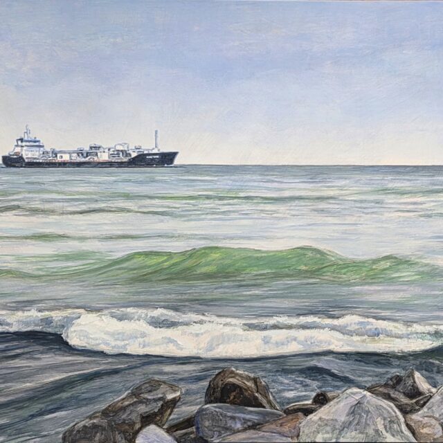 A Passing Ship / Un bateau de passage