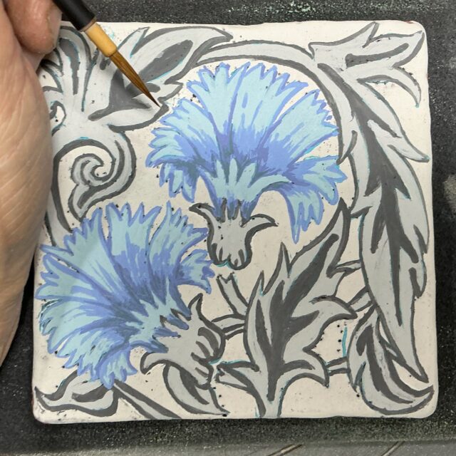 Tile Painting Workshop: Learn the Majolica Technique