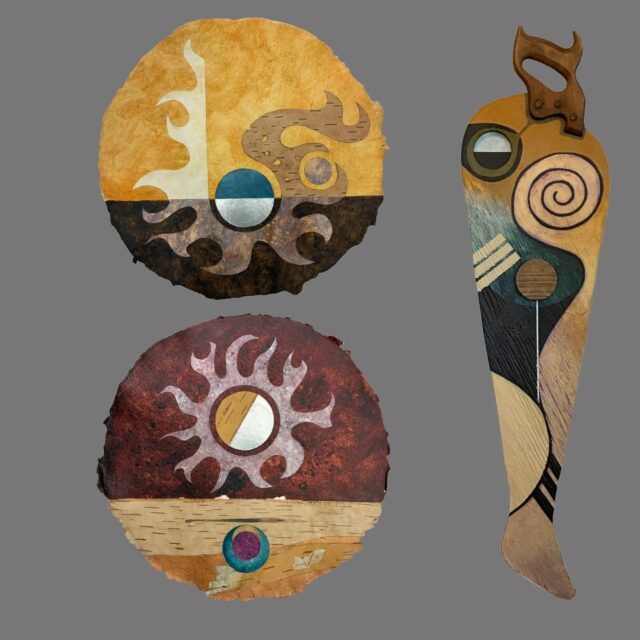 Woodland Spirits Solo Show by Jan Mills